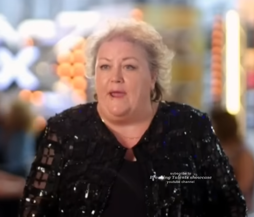 When the farmer’s wife takes the stage, the audience laughs until her singing blows them away