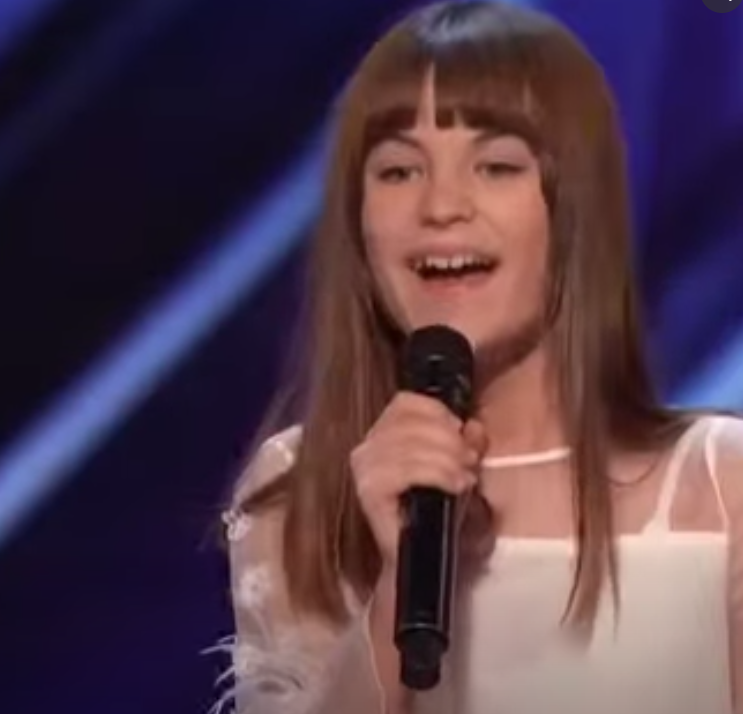Right to the top! Strong and beautiful voice!